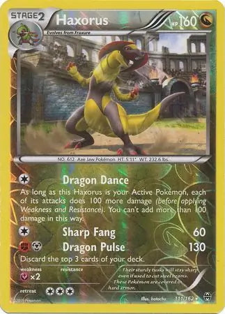 BREAKthrough Haxorus #111/162 reverse holo